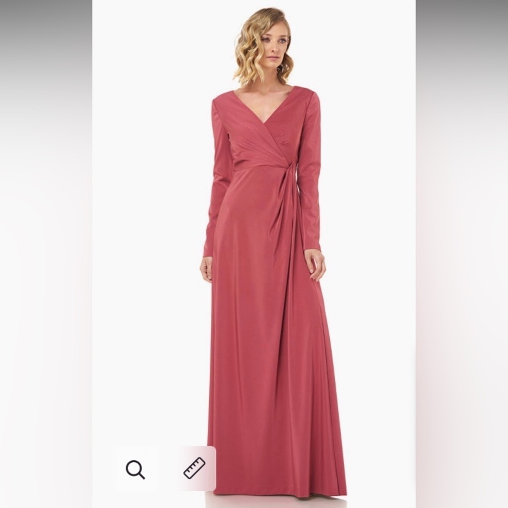 Kay Unger Formal Gown in Rose. Size 16. NWT